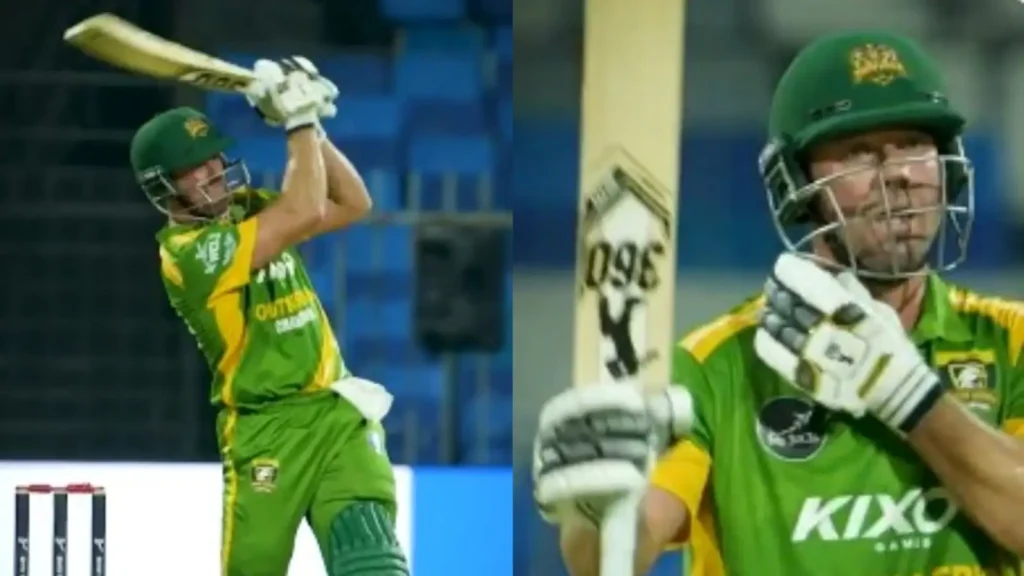 Playing for South Africa Champions in the World Championship of Legends (WCL) 2026, de Villiers
