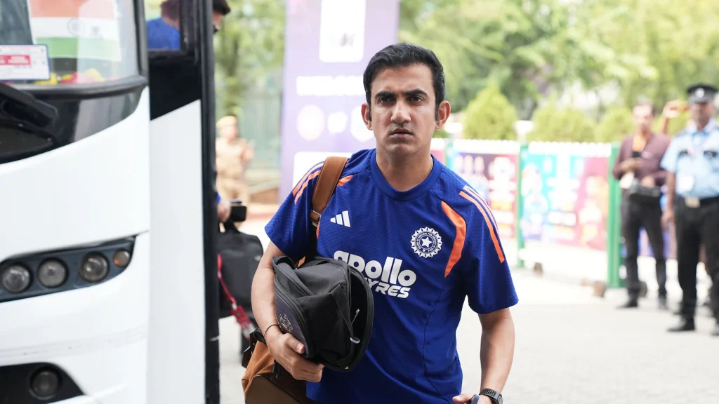 India head coach Gautam Gambhir refused to hide his frustration even as his team rode