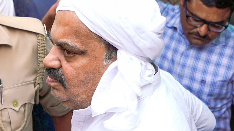 Adityanath alleged that wherever Atiq Ahmed and his brother Ashraf wanted, the land effectively