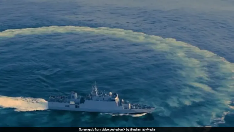 Mangrol, the third Anti-Submarine Warfare Shallow Water Craft (ASW-SWC) built by Cochin