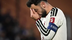 Manchester United captain Bruno Fernandes said his side lacked belief as their concerns