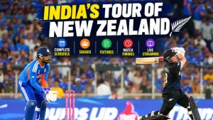 Complete schedule, squads, fixtures, match timings, live streaming and more — India's tour of New