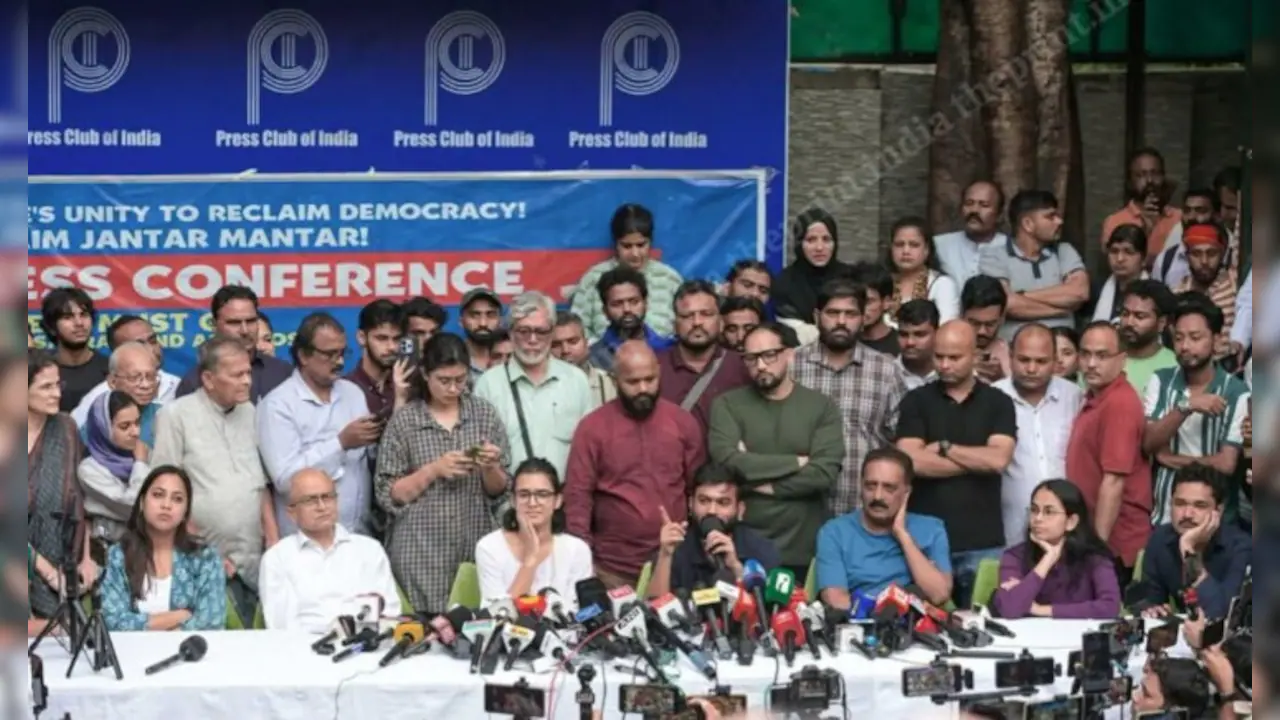 Even as the BJP continued to rain fire on the anti-CEC protesters, alleging that their real