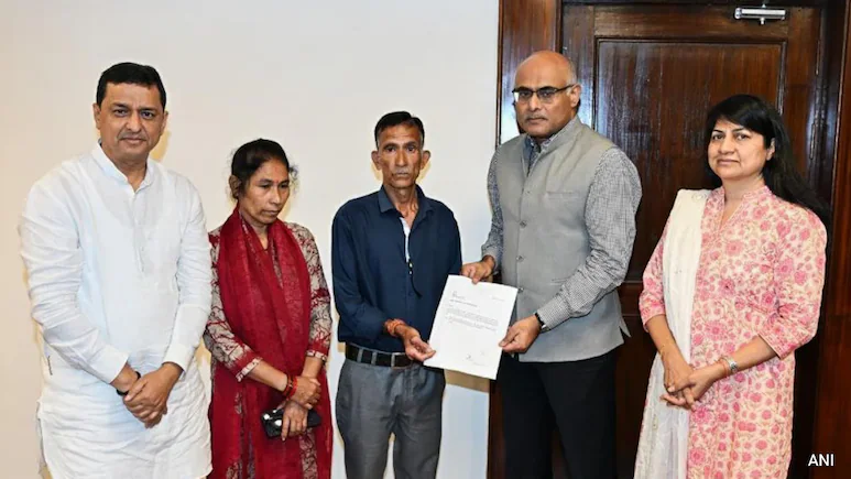 BJP leader Anil Baluni, who is an MP from Uttarakhand's Garhwal Lok Sabha constituency, was