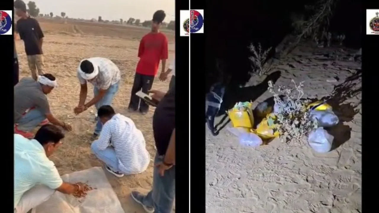 Rajasthan ANTF Two young men, both around 19 years old, ventured into the field under cover