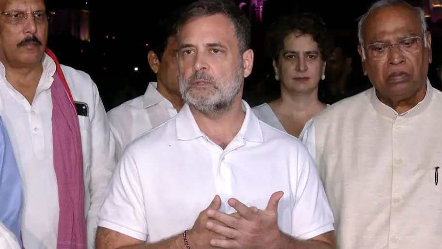Hours after claims made by Lok Sabha Leader of Opposition Rahul Gandhi following his meeting