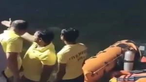 Kota: Four people went missing after a boat carrying seven occupants capsized in the Kotri