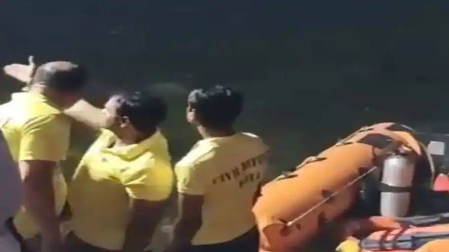 Kota: Four people went missing after a boat carrying seven occupants capsized in the Kotri