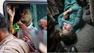Delhi Police released Congress leader Rahul Gandhi on Wednesday after detaining him for nearly