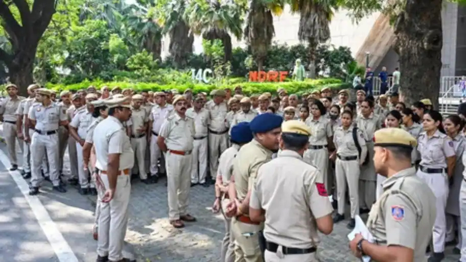 Delhi Police stated that the same group was seeking to assemble at the same venue once again
