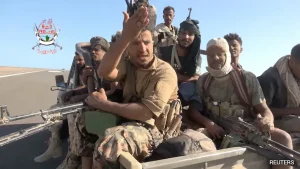 Saudi-Backed Yemeni Forces Expel Houthis From Several Areas Around key strait