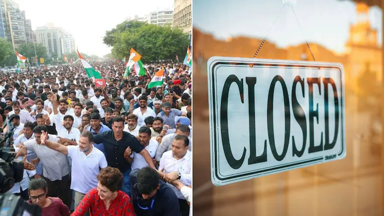 Traders' Note To Rahul Gandhi — 1 Million People, 20,000 Vehicles And Gridlock