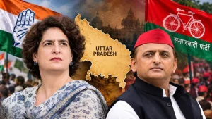 With an objective of initiating negotiations with the SP, Congress general secretary Priyanka
