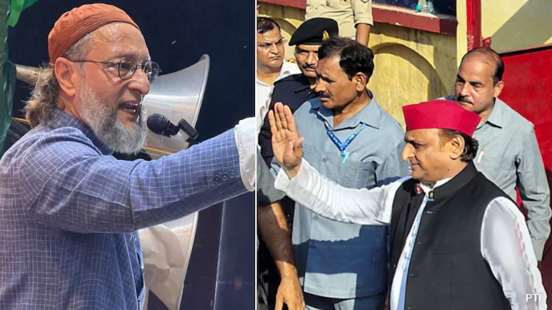 A Owaisi Jabs Akhilesh Yadav — "Change Party Name To Samajwadi Yadav Parivar"