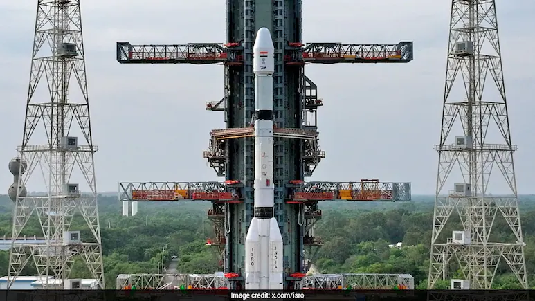 The Geosynchronous Satellite Launch Vehicle carrying on board the GSLV-F18 rocket is scheduled