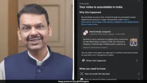 "Restore Or confronts Action": Hindu Group After Meta Drops Video With Devendra Fadnavis