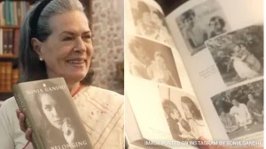 A Journey of Love', Sonia Gandhi's memoir, are here — The first copies of 'Belonging