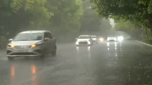 New Delhi: The southwest monsoon is moving out of several parts of India, but rain is poised