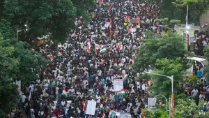 30 pm for a protest organized by CJP — Pillai reached Shivaji Park around 4