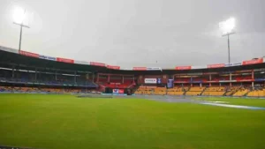 Persistent rain has led to the toss being delayed in the fifth and final T20I between India