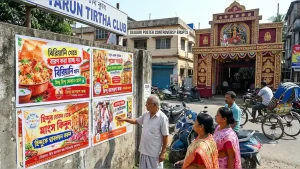 Poster controversy erupts in Bengal's Siliguri ahead of Durga Puja — 'Eat biryani, buy from Hindus'