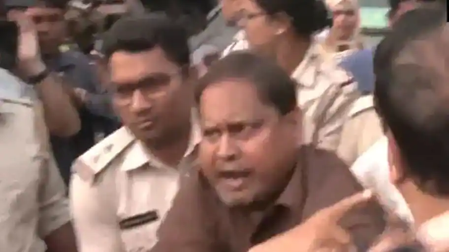 Aam Janata Unnayan Party (AJUP) chief and MLA Humayun Kabir was briefly detained by Rejinagar