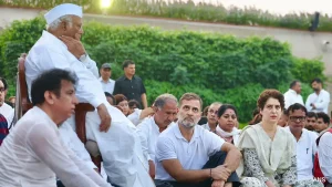 During the Opposition's protests in Delhi last week, the prevalence of Congress's flags created