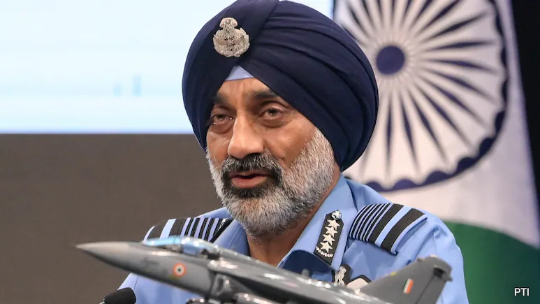 Air Chief Marshal Singh also flagged concerns over Pakistan collaborating with China