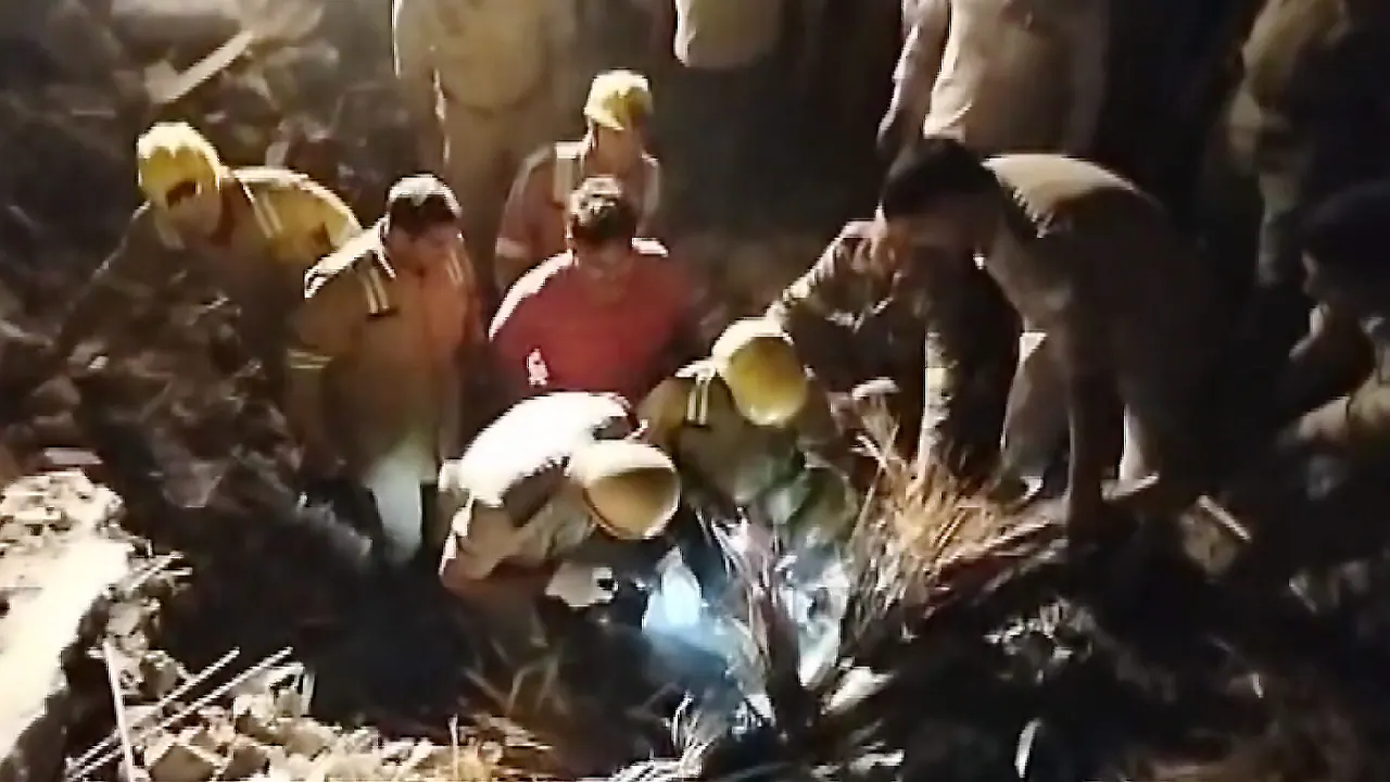 3 Rescued After Under-Construction Building Collapses In UP's Bulandshahr