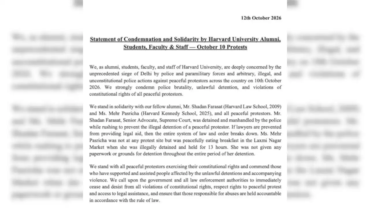 A Tale of 2 Letters And 2 Opinions On Delhi Protest — Harvard vs Harvard