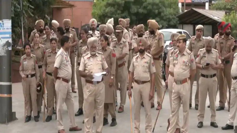 There was heavy police deployment in Amritsar on Thursday amid a Punjab bandh called by several