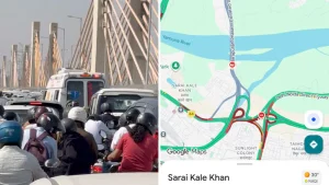 Like the Barapullah Phase-3 flyover that is being slammed for creating a new traffic bottleneck