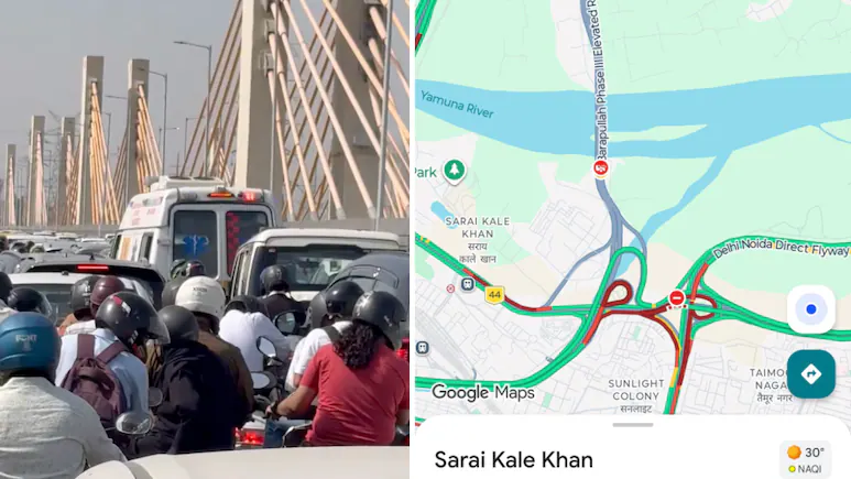 Like the Barapullah Phase-3 flyover that is being slammed for creating a new traffic bottleneck