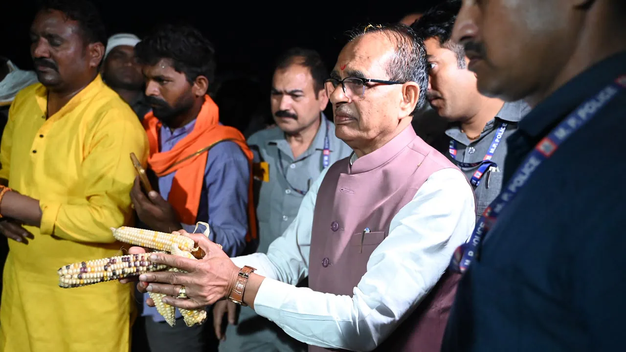 Women broke down when Shivraj, popularly called "mama" (maternal uncle) arrived at the village