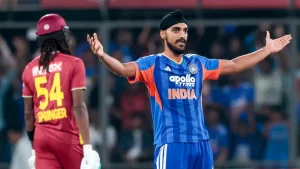 During the course of his fifty, Abhishek became the fastest batter to reach 2,000 T20I runs