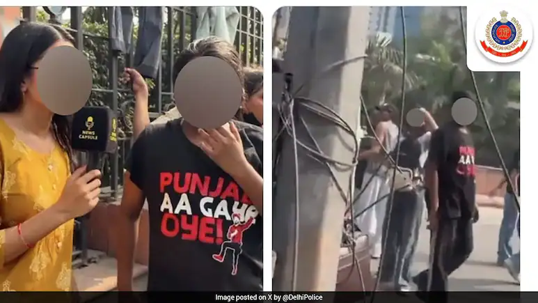 Taking suo motu cognisance of the incident, police traced the four men and arrested them