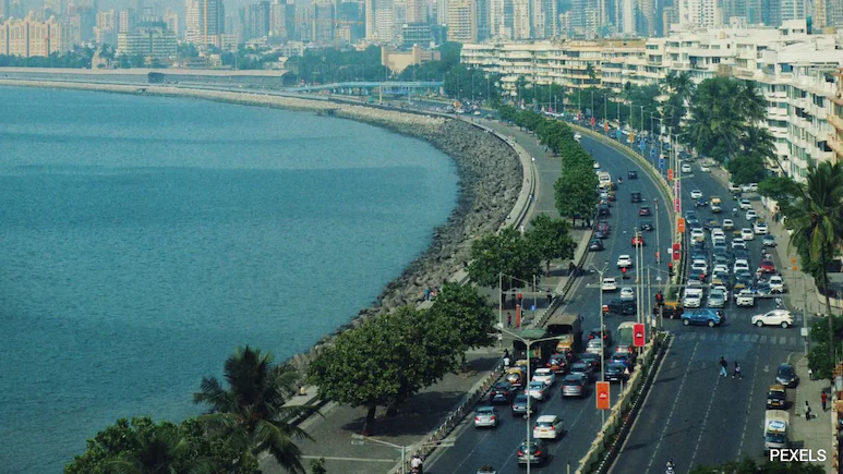 But this familiar view of the Arabian Sea could soon have a new addition - floating