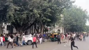 As Delhi Police detained protesters, vigilantes walked free after assaults on camera - here's what
