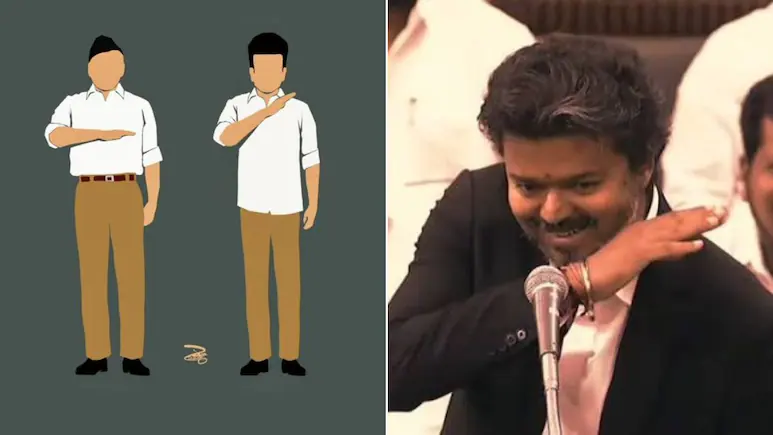 Vijay borrowed it, and turned it into a viral moment inside the Assembly