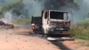 Five people were killed in a fire at a road construction site in Alluri Sitaramaraju district