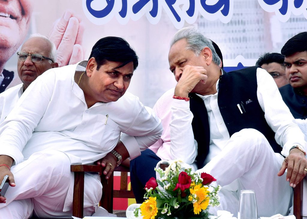 Singh, who is considered close to former chief minister Ashok Gehlot, also alleged that members