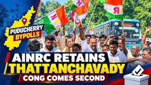Ashok Anand has returned to the Thattanchavady Assembly seat after a seven-year gap, winning