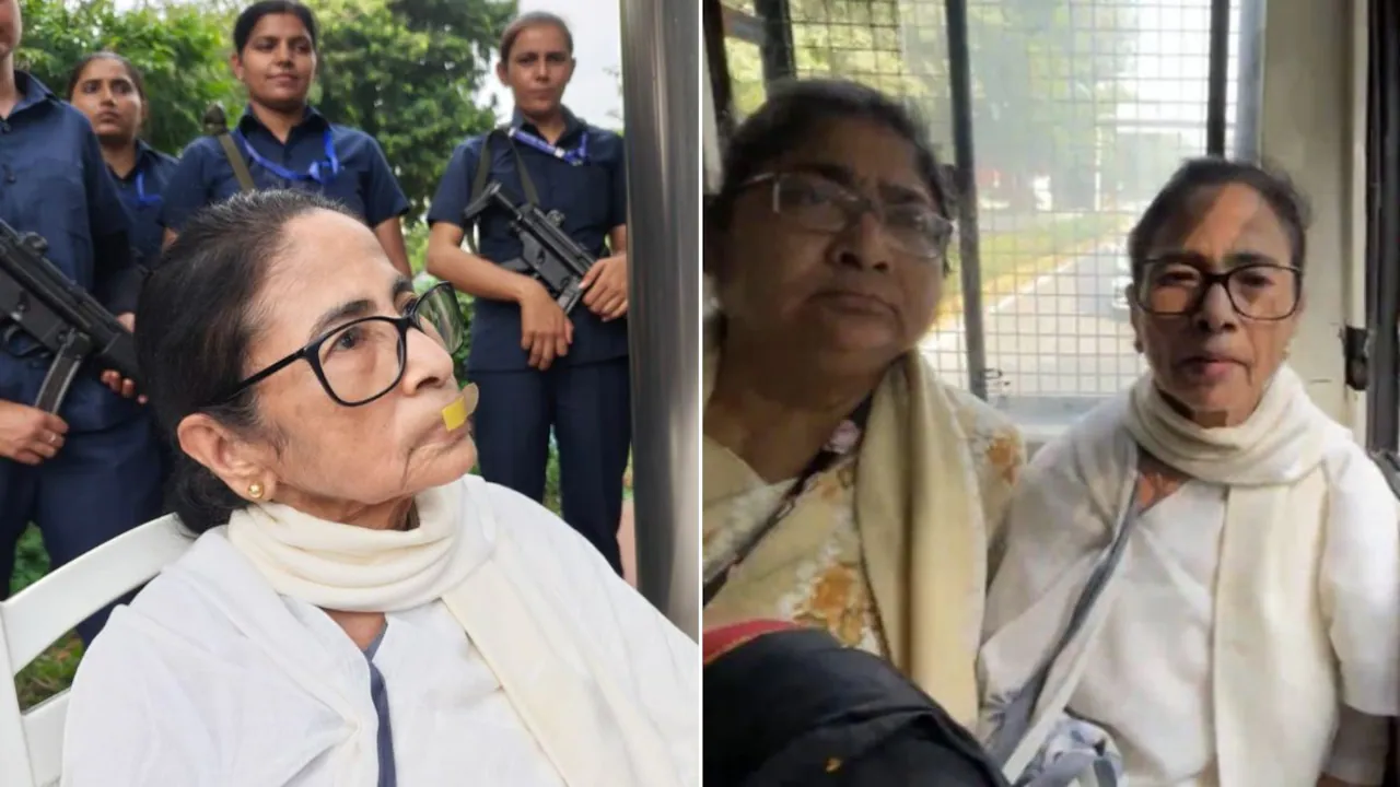 Mamata Banerjee had arrived in Delhi on Friday to join the Opposition protest against Chief