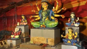 When the city of joy lights up, and millions stand spellbound before the magnificent puja
