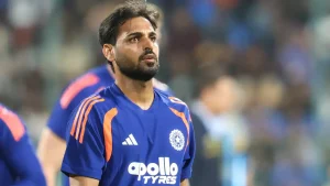 From a Bhuvneshwar Kumar point of view, I don't think he is going to be looking at it that way