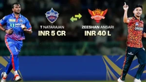 Ansari debuted in IPL 2025 for SRH, making an immediate impression by grabbing three wickets