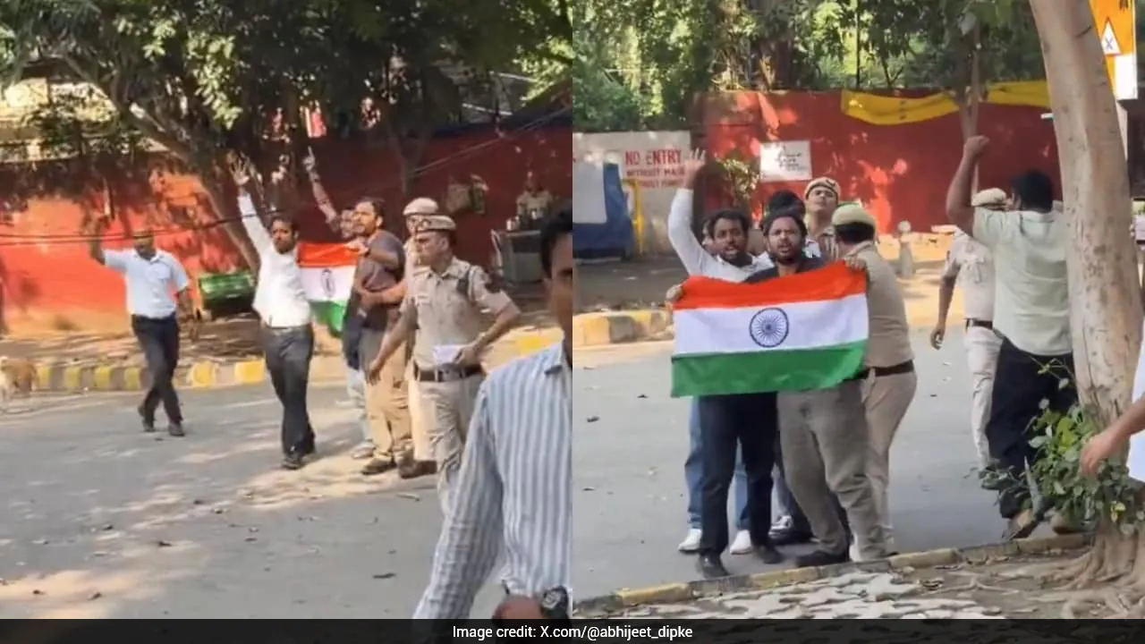 Cockroach Janta Party (CJP) founder Abhijeet Dipke was heckled at the Delhi airport after he