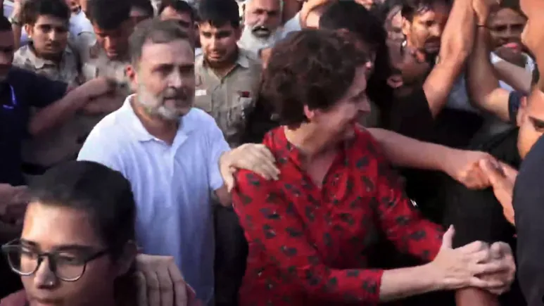 Rahul Gandhi said the opposition's campaign would not end with Monday's march, arguing that