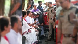 Thy called INDIA bloc parties around 7 pm and asked them to join the protest, according