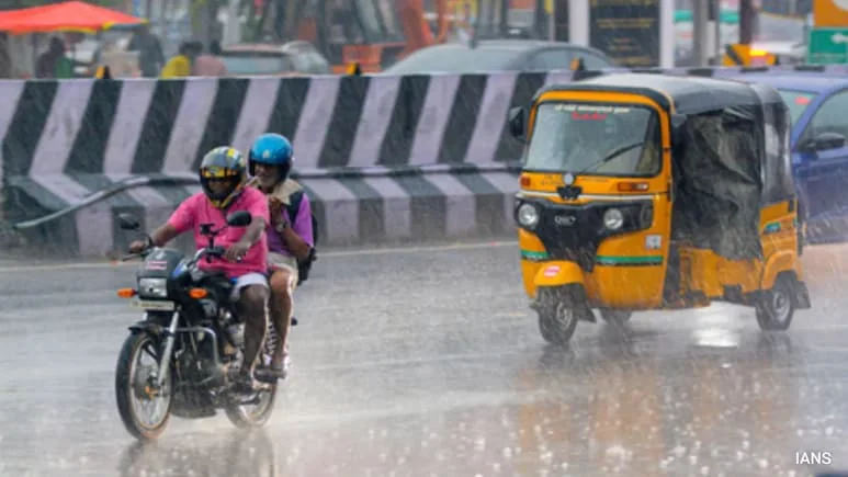Heavy rain is likely in parts of Tamil Nadu and Kerala